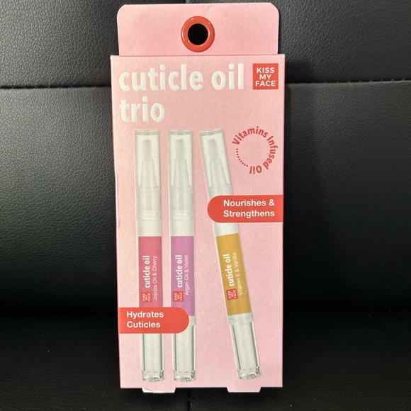 Cuticle Oil Trio - Purple, Pink, Gold - Picture 1 of 3